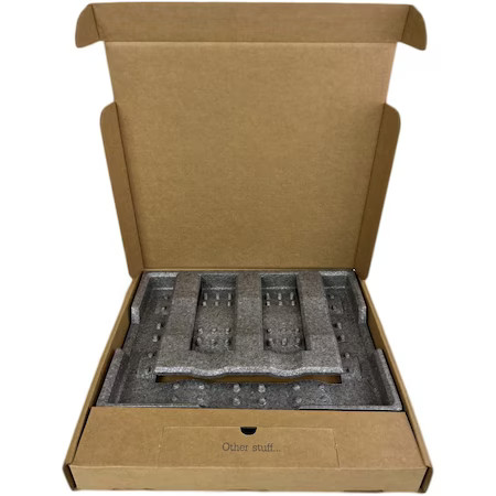 EPE USA LTC-S003-01 17.5 in x 16.5 in x 2 in Laptop Shipping Box, Kraft,