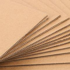 High-Quality Eco-Friendly Corrugated Cardboard Sheets Assortment for Packaging