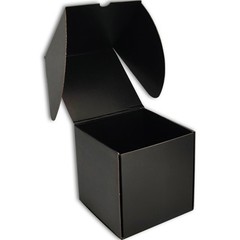 6x6x6 inches Small Shipping Boxes Set of 20 – Black Mailer Corrugated Cardboa…
