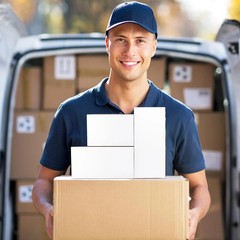 30 Pack Small Shipping Boxes Assorted Sizes, White Corrugated Box Mailers, Cardb