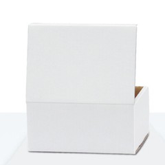 US 100Pc White Cardboard Paper Box Mailing Packing Shipping Box Corrugated 6x4x3
