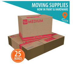 SALE 25 Pack Pen+Gear Medium Moving Boxes 22x13x15 Kraft Shipping Box, NO FEE