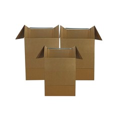 UBOXES Larger Wardrobe 24 x 24 x 40-Inches Moving Boxes, Bundle of 3 (BOXBUND…