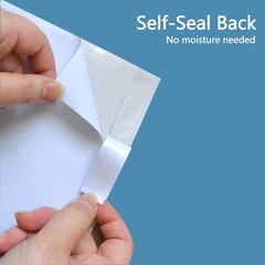 100 PCS 7″x10″ Packing List Envelopes – Clear Self-Adhesive Shipping/Mailing …