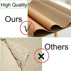 14x 72in Brown Single Face Corrugated B Flute Cardboard Roll ，Shipping Corrug…