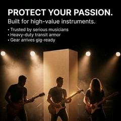 BOX USA Heavy-Duty Guitar Shipping Boxes (Pack of 5) – 18″ x 6″ x 45″ Corruga…