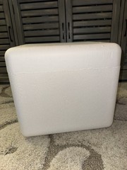 Insulated Styrofoam Cooler w/ shipping box NWT