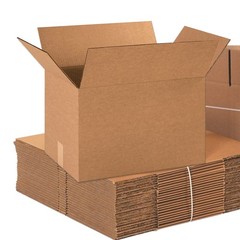 Aviditi 18 x 12 x 12 Corrugated Cardboard Boxes, Medium 18L x 12W x 12H, Pack
