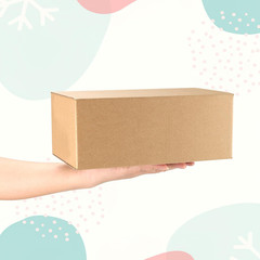 10X6X4 Shipping Boxes for Small Business, 25 Packs Corrugated Cardboard Boxes fo