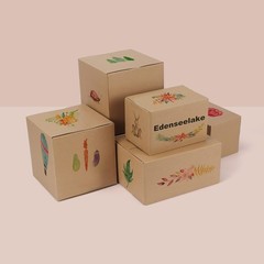 40 Pack 6x6x6 inches Shipping Boxes Small Cardboard Boxes for Packing, Moving…