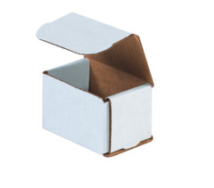 800 Pack 3x2x2 White Corrugated Shipping Mailer Packing Box Boxes 3″ x 2″ x 2″