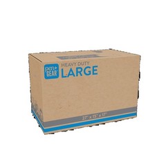 (10 pack) Pen+Gear Large Heavy Duty Kraft Moving Boxes, 27L x 15W x 17H