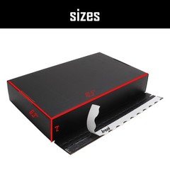 Black Shipping Packaging Box 10.5×6.3×2 Inch Hard Corrugated Cardboard Wrap