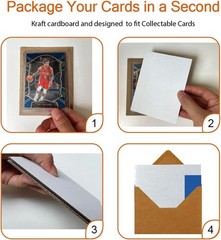 Bulk 200 Count Lightweight Flat Cardboard Inserts 3.5×4.5 Inch – Quality