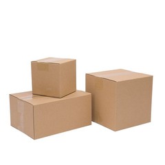 100 6x6x6″ Packaging Transporting Corrugated Cardboard Boxes F Express Delivery