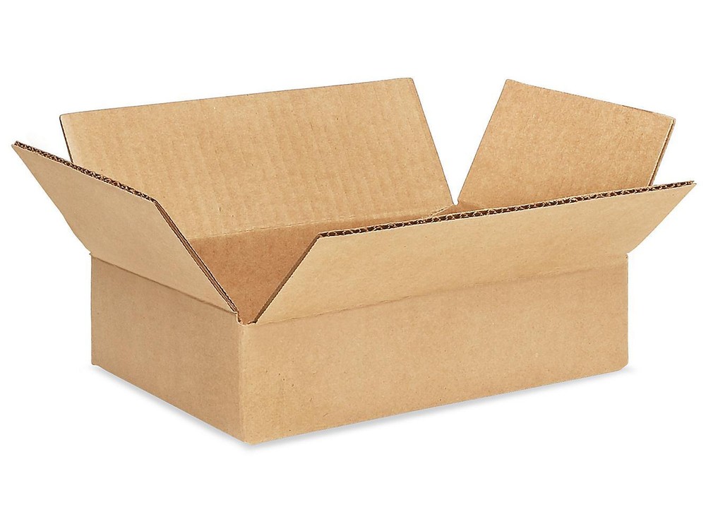 1-100 8x6x4 “Uline” Cardboard Packing Mailing Shipping Corrugated Box Cartons