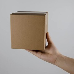 Shipping Boxes 6x6x6 Inches Small Corrugated Cardboard Boxes 25 Pack