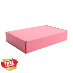 KAXILU Pink Shipping Boxes 20 Pack 10.5×6.3×2 Inch E-Commerce
