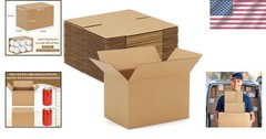 Brand New 6x4x4 Shipping Boxes 30-Pack Brown Cardboard Mailers for Small Busi…