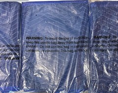 Lot Of 3 Performax 72”x40” Moving Blankets NEW In Pkgs Double Stitched 217-0213