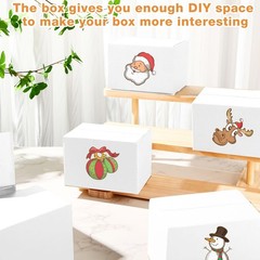 Yeaqee 72 Pcs Shipping Boxes Corrugated Cardboard Small Shipping Boxes for Pa…