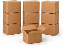 Heavy Duty Corrugated Cardboard Moving Boxes for Shipping Packing Storage