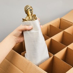 6 Pack Moving Boxes Kits with 16 x 12 x 12 Inch Moving Boxes, 10 Corrugate Di…