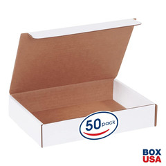 BML961 9″L X 6 1/2″W X 1 3/4″H, White (Pack of 50)