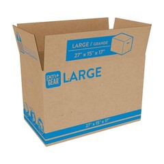 (25 pack) Large Moving Boxes, 27L x 15W x 17H, Kraft