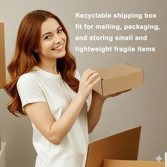 20-Pack 6x4x2 Eco-Friendly Shipping Boxes – Perfect for Small Business Needs