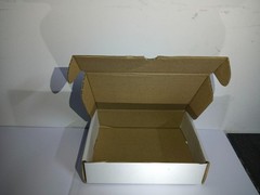 Supply hut 8x6x2 Flip Type Corrugated Carton Box Shipping Packaging