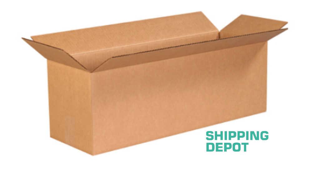 25 ~ 24x8x8″ Corrugated Kraft Cardboard Cartons Shipping Packing Box Boxes