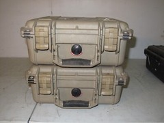 Pelican Protector 1400 Case 14x12x6 OD 12x9x5 ID Watertight Crushproof Hard Box
