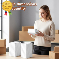 50 Pcs CD Mailer Boxes, 5 5/8″ X 5″ X 7/16″ CD Shipping Sleeves, Mailer
