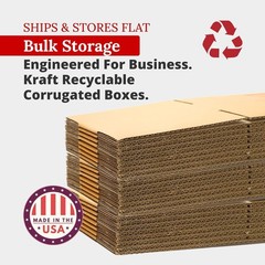 Brand New 14x10x8 Corrugated Cardboard Boxes Pack of 25