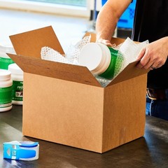 Large Shipping Boxes 4 Pack Corrugated Cardboard Boxes 15x12x10 Inches for