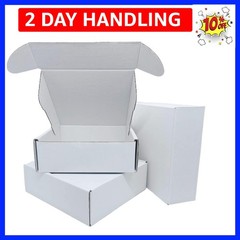 6 x 6 x 2 Inch 50 Pack Recyclable Gift Mailers Corrugated Shipping Boxes