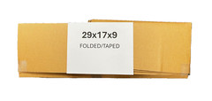 29″ x 17″ x 9″ Cardboard Corrugated Box – SINGLE BOX