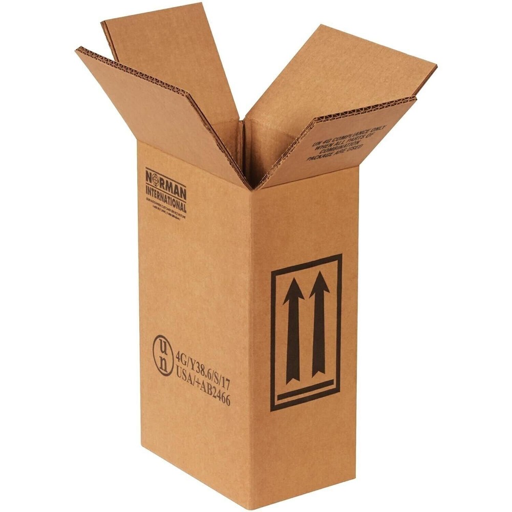 20 6-3/4″ x 4-5/16″ x 10-3/8″ Gallon F-Style Hazardous Material Boxes