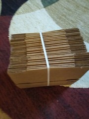 4″ x 4″ x 5″ Corrugated Boxes, 65 lbs Capacity Lot of 25