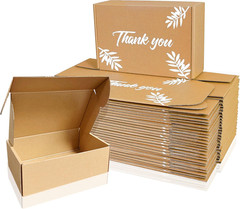 Inner Measurement 9X6X3 Inches 25 Pack Shipping Boxes Brown Small Business Maili