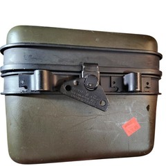 Thermodyne Hard Case – 9″x9″x7″, Olive Drab Green, Strap & Lock, No Foam