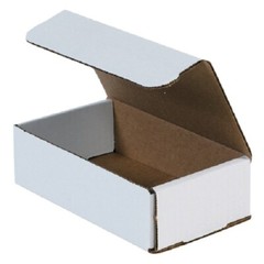 250 – 7 x 4 x 2 White Corrugated Shipping Mailer Packing Box Boxes