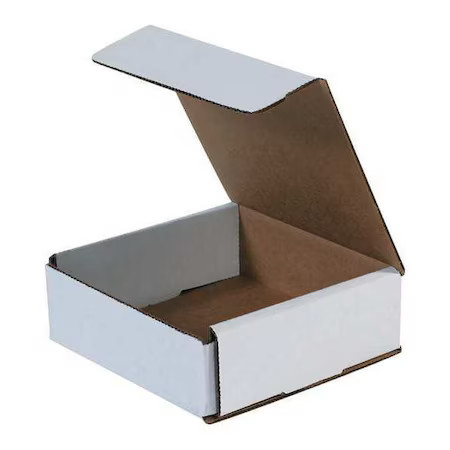 Zoro Select M882 8 In X 8 In X 2 In Inside H, Literature Mailer, White,, M882