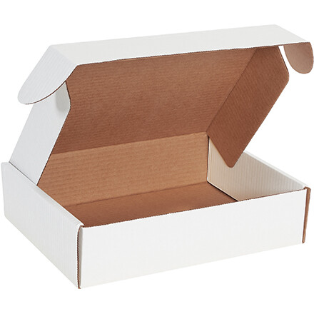 12 1/8 x 9 1/4 x 3″ White Deluxe Literature Mailers ECT-32B 50/Case
