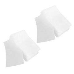 200Pcs White Packing Cushion Sleeves for Fragile Glass and Dish Storage