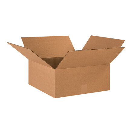 Corrugated Boxes 18 x 18 x 8″ ECT-32 Brown Shipping/Moving/Packing Box 25 Boxes