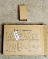 50pcs- 4.6×2.2×2.2 Cardboard Paper Boxes Mailing Packing Shipping Box’s