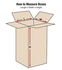 Shipping Boxes Tall 4 L x W 40 H 25 Pack Corrugated Cardboard Moving