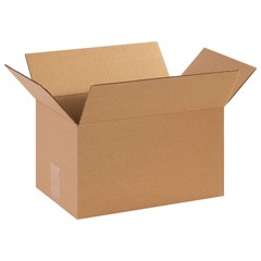 GRAINGER APPROVED 22XK36 PK 25 Shipping Box,14x9x8 in 22XK36